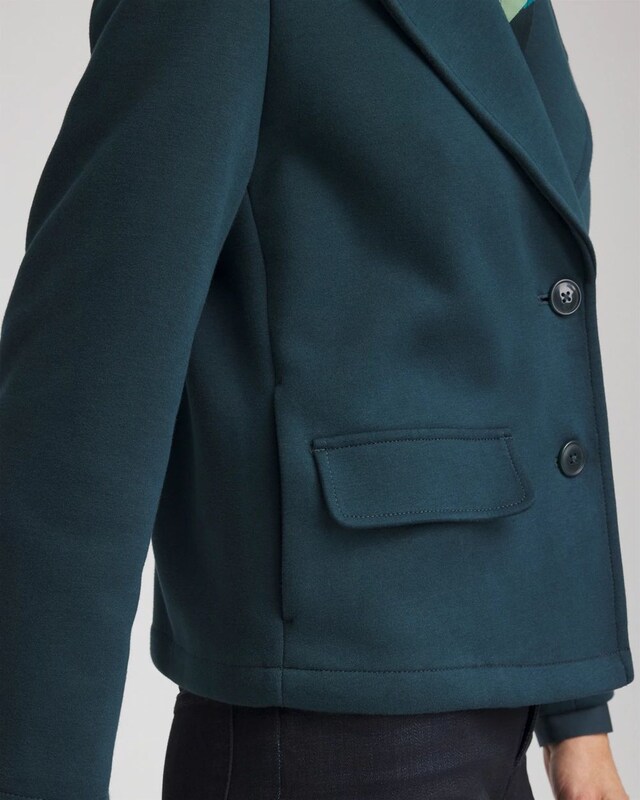 Plush Knit Blazer - image 2